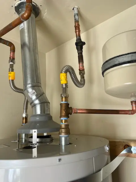 Water heater installation and plumbing repair in Nelson